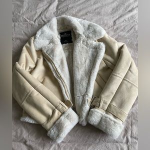 Hollister Faux Suede Jacket